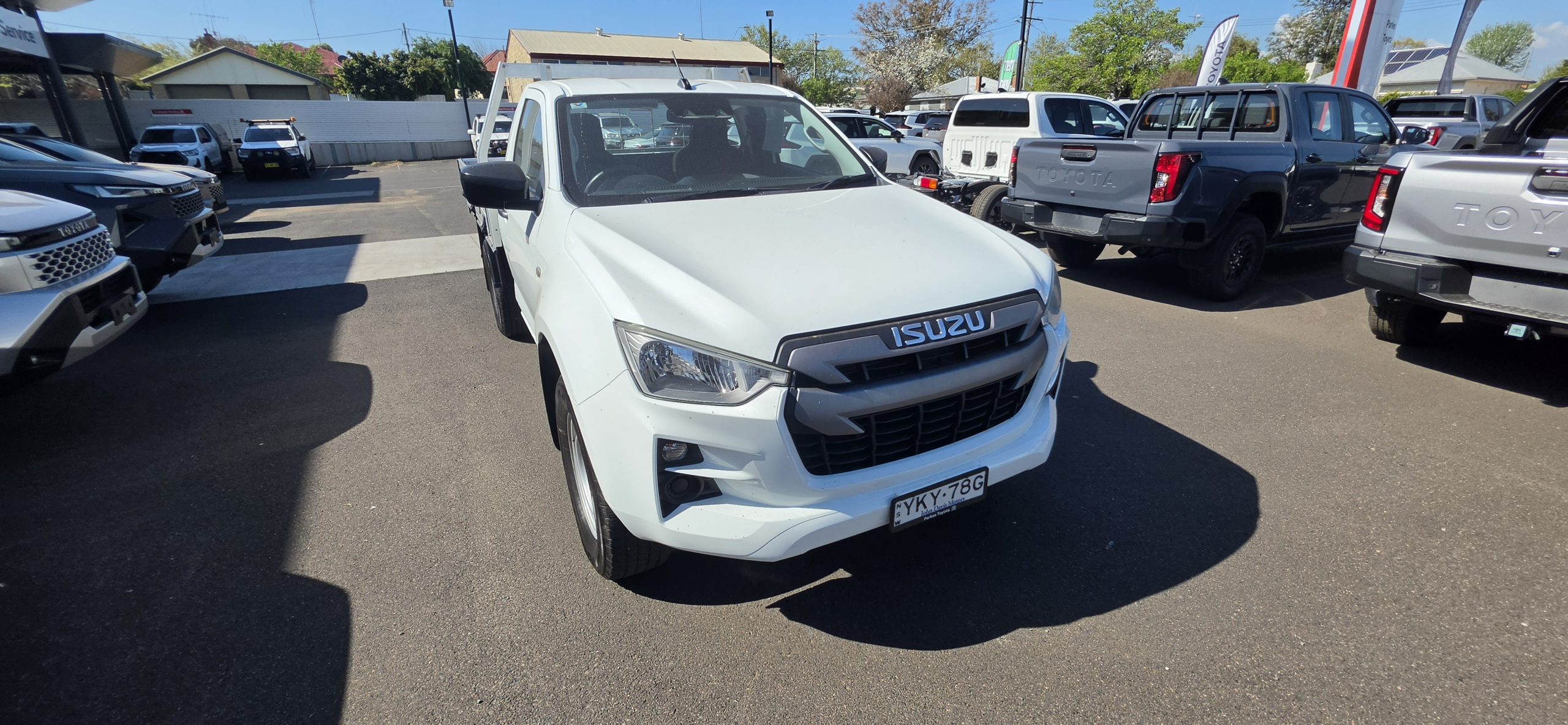 2021 ISUZU D-MAX SX High Ride Cab Chassis Single Cab (4x2)